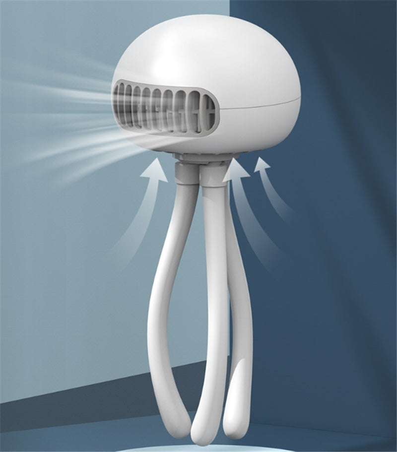 Baby Stroller Jellyfish Octopus Electric Fan