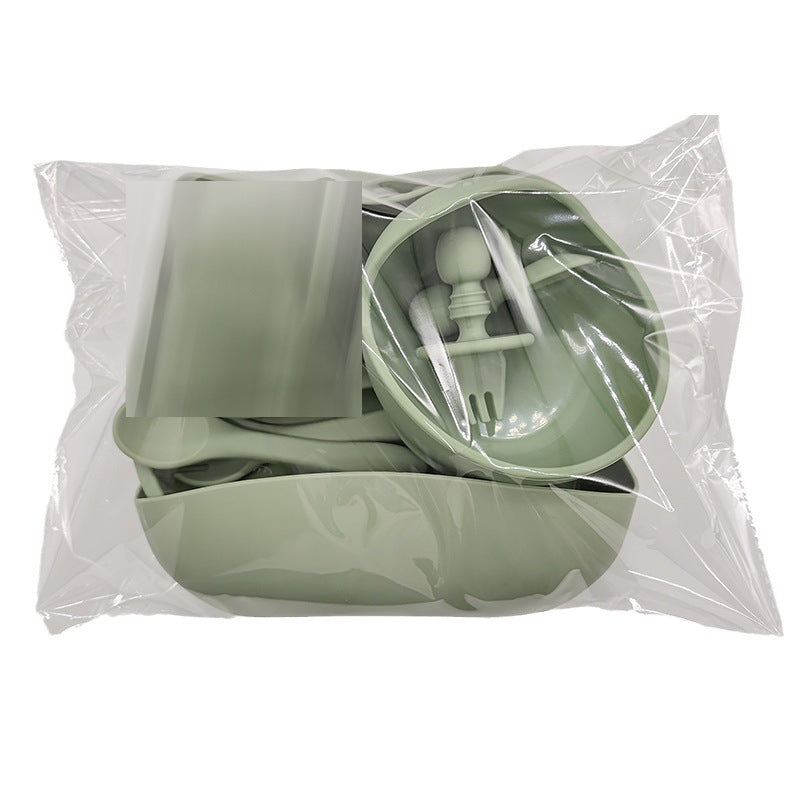 Baby Feeding Silicone Tableware Set