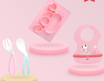 Baby Silicone Suction Cup Feeding Bowl