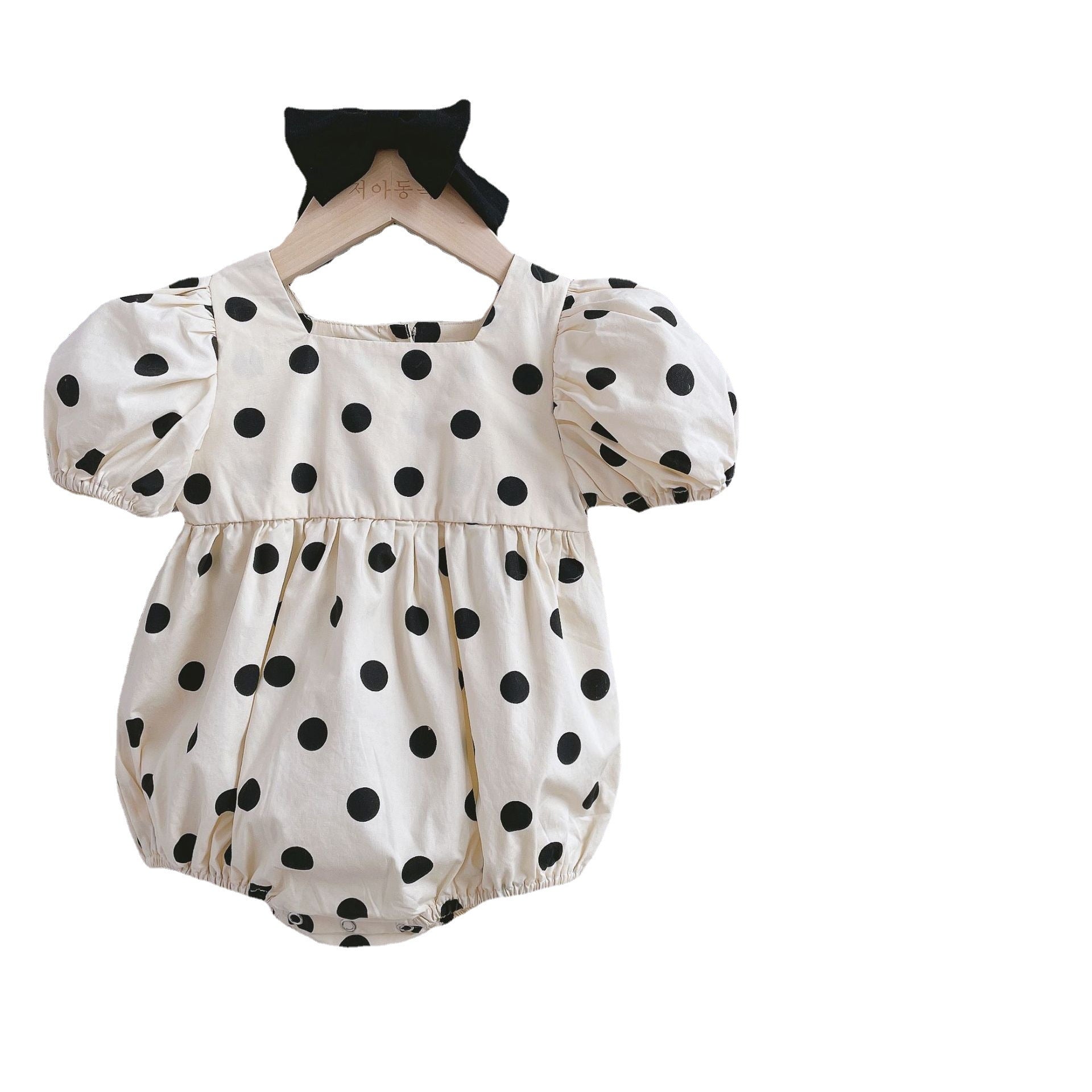 Summer Cotton Baby Girl Princess Romper