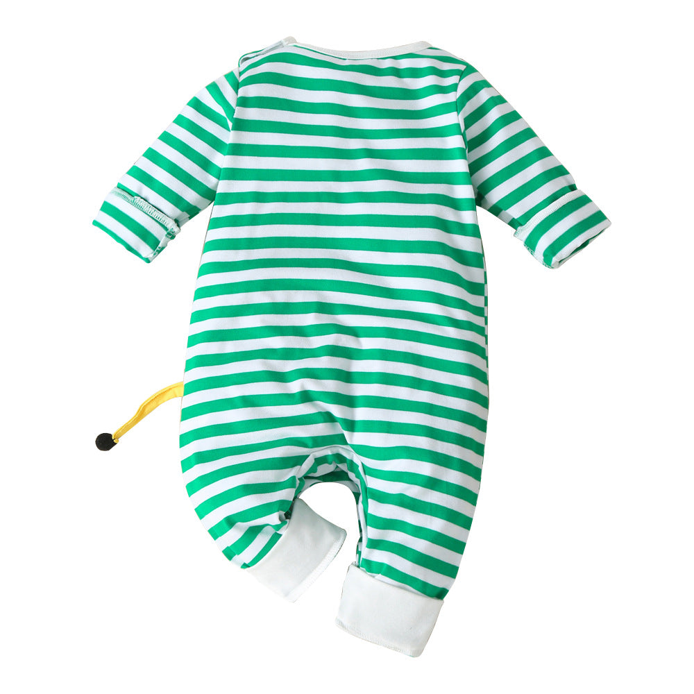 Baby Christmas Deer Cartoon Romper Jumpsuit