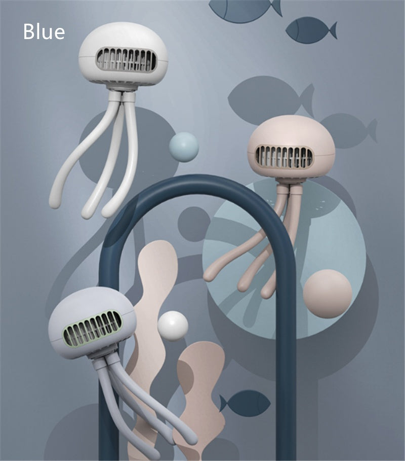 Baby Stroller Jellyfish Octopus Electric Fan