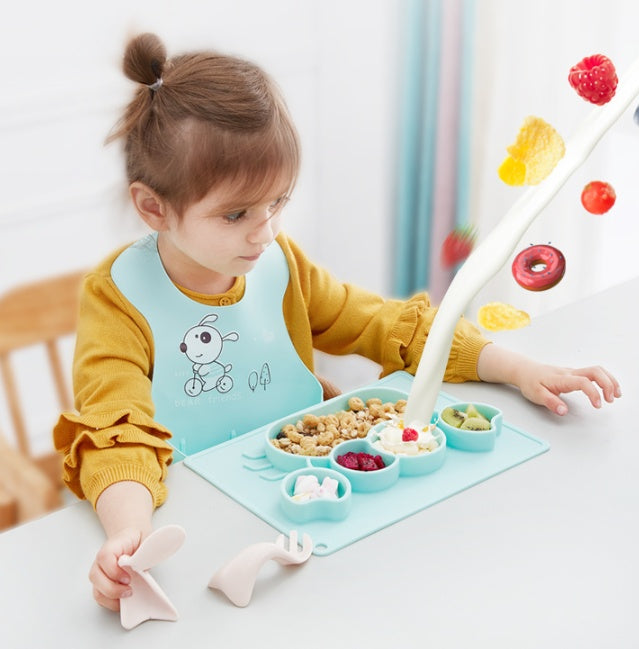 Baby Silicone Suction Cup Feeding Bowl
