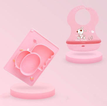 Baby Silicone Suction Cup Feeding Bowl