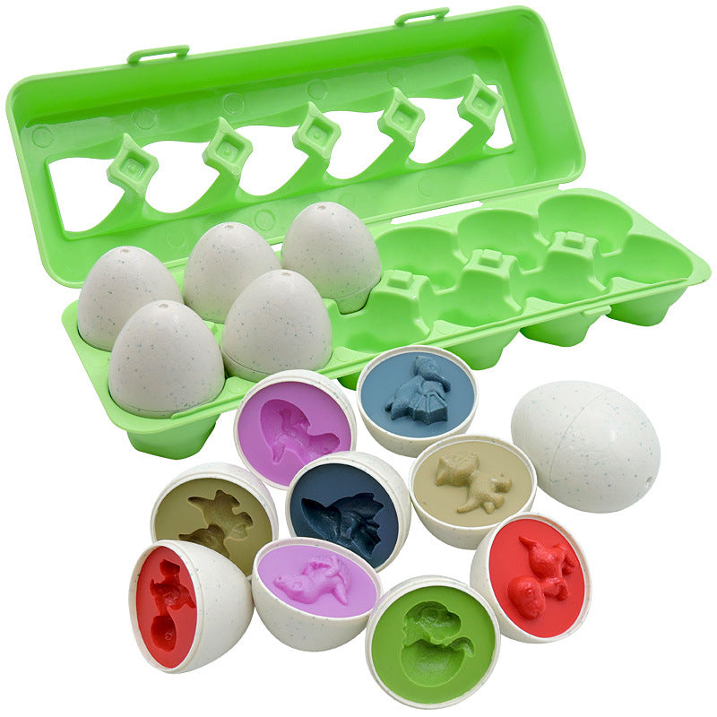 Montessori Shape Matching Egg Educational Toy
