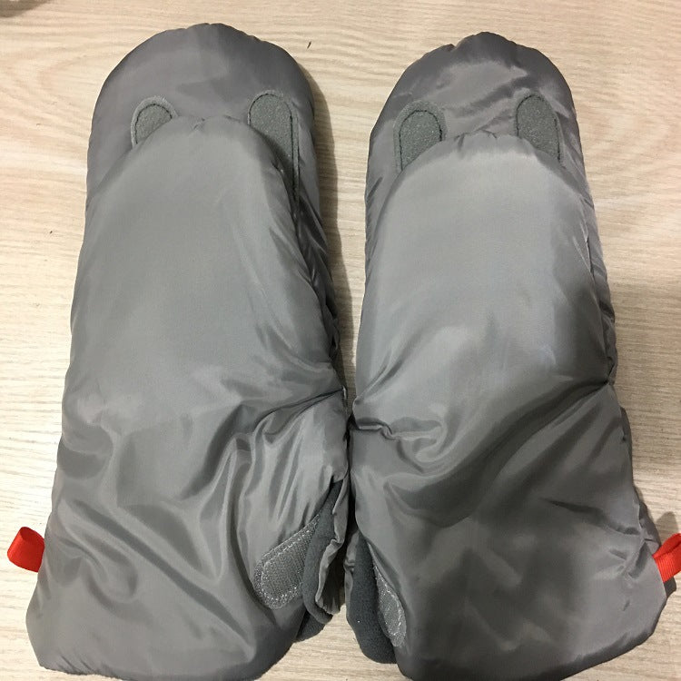 Winter Baby Stroller Warm Gloves