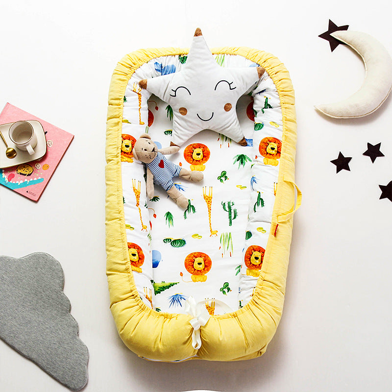 Cotton Bionic Coaxing Sleep Baby Isolation Crib