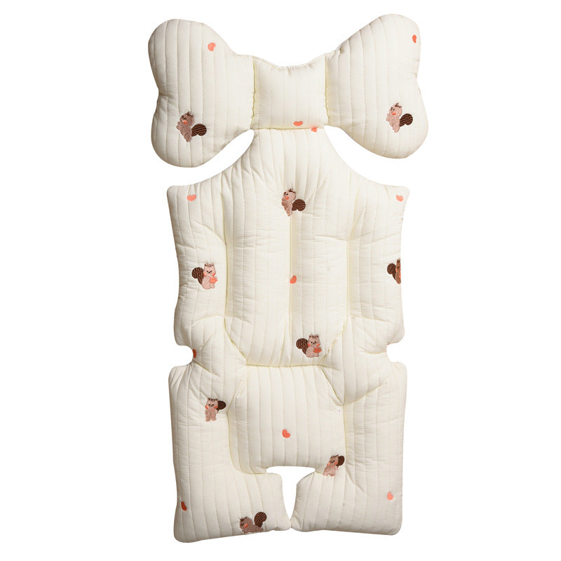 Baby Stroller Anti Hunchback Seat Cushion